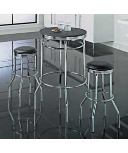 Retro Breakfast Set And Bar Stools