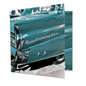 Retro Car Card