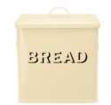 Retro Cream Enamel Bread Bin