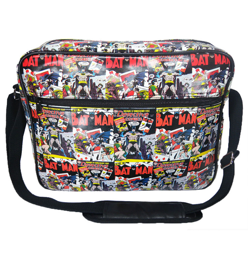 Retro DC Comics Batman Messenger Bag