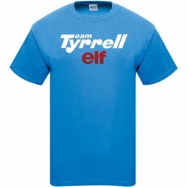 Retro F1 Team Tyrrell T-Shirt Blue