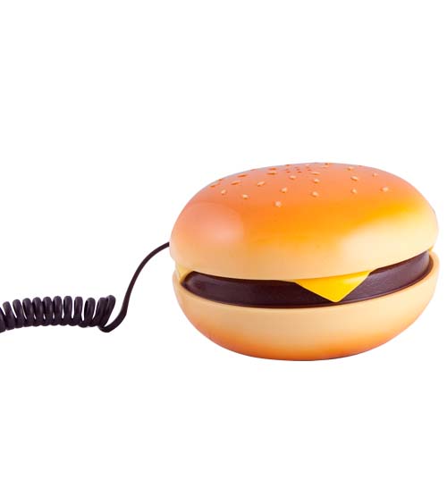 Retro Hamburger Telephone