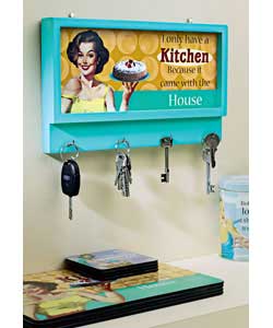 retro Housewife Key Holder - Kitchen