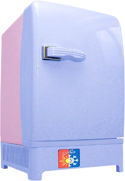Retro Mini Cooler