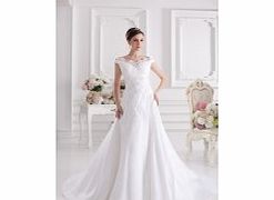 Retro Noble Off-The-Shoulder Bateau Satin