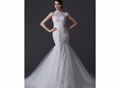Retro Romantic Noble Satin Tulle Lace