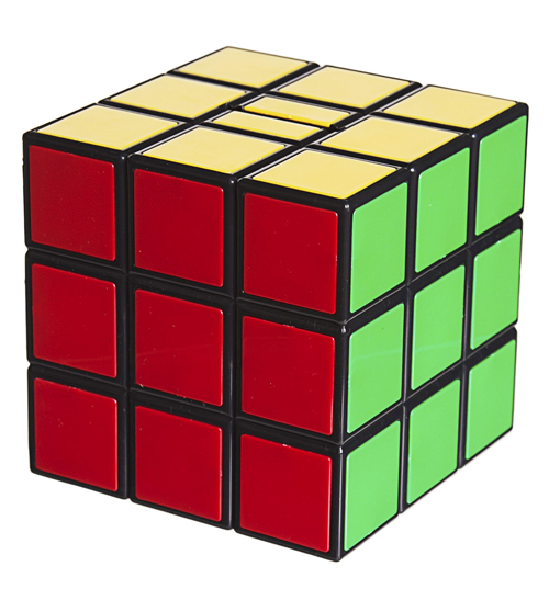 Retro Rubiks Cube Money Box