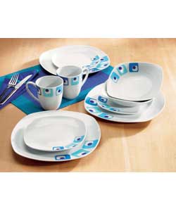 Square 16 Piece Dinner Set