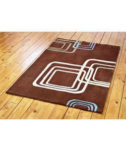 Retro Squares Rug 120 x 180
