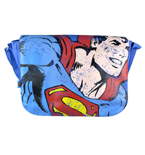 Superman Figure PU Shoulder Bag