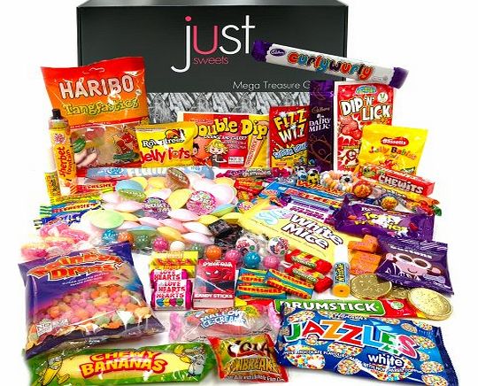 The Best Ever Retro Sweets MEGA Treasure Gift Box (The Original Sweet Shop in a Box! - Perfect Christmas Gift Idea)
