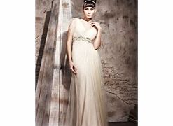 Retro V-neck Sleeveless Tulle Evening Dresses -