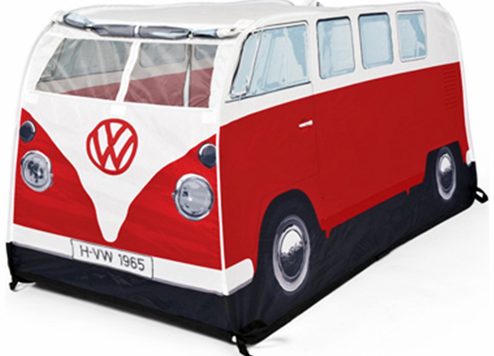 Retro VW Camper Van Red Kids Tent