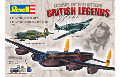 Revell British Legends Gift Set
