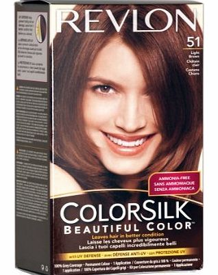 Revlon Colorsilk Beautiful Colour Hair Colourant 51 Light Brown