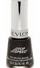 REVLON Nail Polish Top Speed Black Star 880