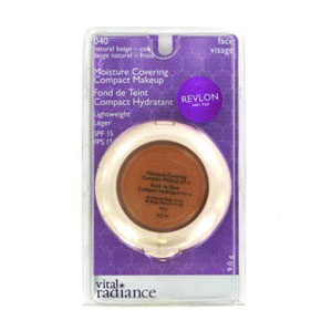 Revlon Vital Radiance Moisture Covering Compact Make Up 9g - Almond (070) Warm