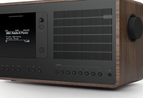 Revo SuperConnect Aluminium and Walnut Wood