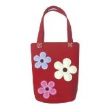 Rex Red Felt Girls Shoulder Bag Sewing Craft Kit