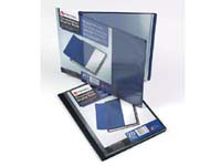 REXEL 12710 A4 20 pocket black presentation