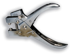 Rexel 950 Eyeletter Punch Chrome Ref 20220049