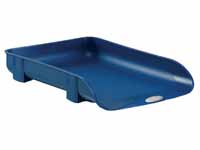REXEL Agenda2 blue letter tray with 55mm depth