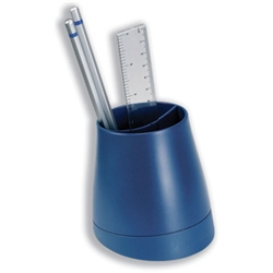 Rexel Agenda2 Pencil Cup 97x97x108mm Blue Ref