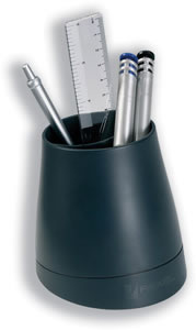 Rexel Agenda2 Pencil Cup W97xD97xH108mm Charcoal