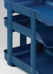 Rexel Agenda2 Risers W45xD6xH70mm Blue Ref