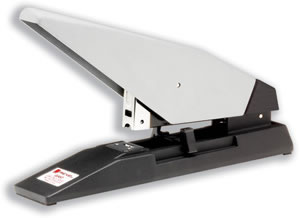 Giant Stapler Grey and Burgundy