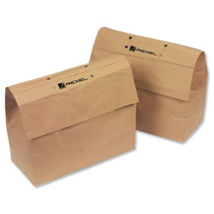Rexel Mercury Paper Bags for Recycle of 27 Litre