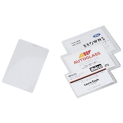 Rexel Mini Credit Card Laminating Pouches