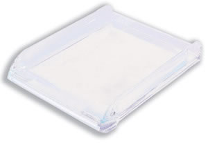 Rexel Nimbus Letter Tray Self-stacking Acrylic