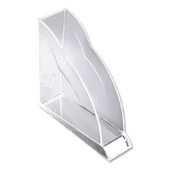 Rexel Nimbus Magazine Rack Robust Acrylic with