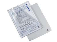 REXEL Nyrex 12280 A4 clear letter files with top and