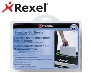 Rexel shredder oil