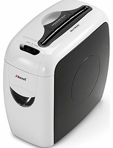 Rexel Style  Cross Cut 7-Sheet Paper / Credit Card Shredder with 12 L Pullout Bin and View Window