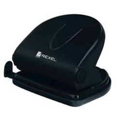 Rexel V212 2 Hole Punch 12 Sheets Capacity Black
