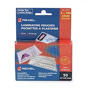 Rexel Visitor Badge Laminating Pouches