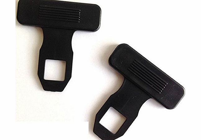 rft 2 x Universal Car Truck Seat Belt Safety Buckle Alarm Bleep Stopper Stop