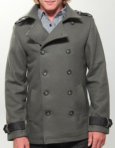 Rhythm Den Haag Peacoat - Green Grey