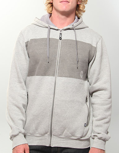Frontside Zip hoody - Grey