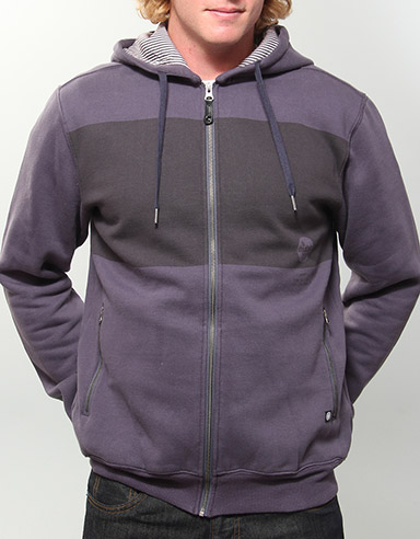 Frontside Zip hoody - Navy