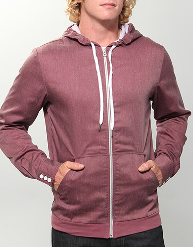 Rhythm Link Canvas hooded jacket - Port Royale