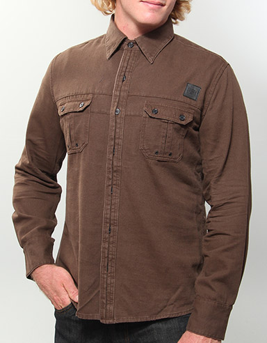 Rhythm Machine Shirt - Brown