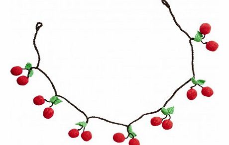 Rice Cherry hook garland `One size
