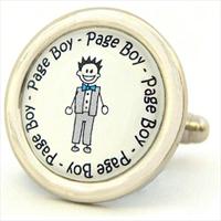 Richard Cammish Page Boy Character Cufflinks by