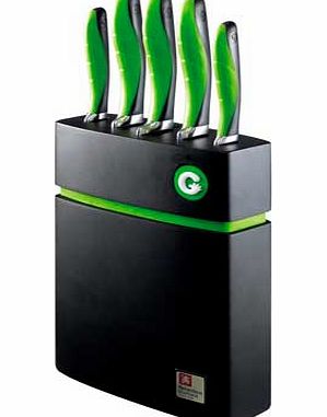 Richardson Sheffield Gripi 5 Piece Knife Block