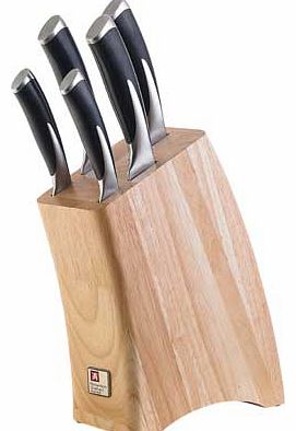 Kyu 5 Piece Knife Block