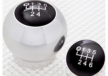 Speed Top 5/6 Speed Car Gear Knob Silver (7005.27)